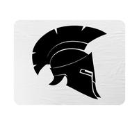 Benjamin Tate Design Roman Helmet Blanket in Natural | Size: 120 cm x 150 cm Benjamin Tate Design Natural 120 cm x 150 cm