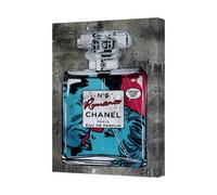Benjamin Tate Design Romance Chanel No 5 Perfume Bottle Canvas Art Print Pop Art