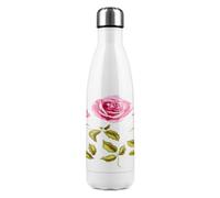 Benjamin Tate Design Roses & Leaves Stainless Steel Bottle Designer Style