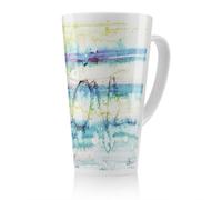 Benjamin Tate Design Sand Love Latte Mug, Stunning Designer Mug Fit For Any Home, Treat Yourself Or A Loved One