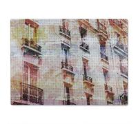 Benjamin Tate Design Sarahs Vision Glass Chopping Board in Natural Benjamin Tate Design Natural