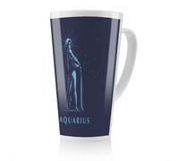 Benjamin Tate Design Sign Of The Zodiac Aquarius Dining Latte Mug in Natural | Size: 100 cm Benjamin Tate Design Natural 100 cm