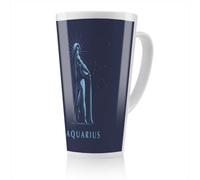 Benjamin Tate Design Sign Of The Zodiac Aquarius Dining Latte Mug, Stunning Designer Mug Fit For Any Home, Treat Yourself Or A Loved One