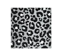 Benjamin Tate Design Silver Leopard Print Splash Back Designer Style