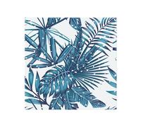 Benjamin Tate Design Snow Tropical Leaves Splash Back in Natural Benjamin Tate Design Natural