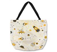 Benjamin Tate Design Space Pattern Tote Bat Designer Style