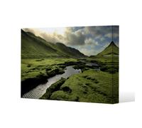 Benjamin Tate Design Spring in Scotland Valley (Canvas Print) - 31 x 41 x 4cm