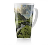 Benjamin Tate Design Spring In Scotland Valley Designer Latte Mug, Stunning Designer Mug Fit For Any Home, Treat Yourself Or A Loved One