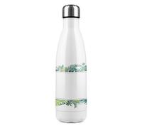 Benjamin Tate Design Square Botanical Border Stainless Steel Bottle Designer Style