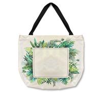 Benjamin Tate Design Square Botanical Border Tote Bat Designer Style
