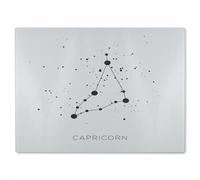 Benjamin Tate Design Star Constellation Zodiac Capricorn Dining Glass Chopping Boarddesigner Style