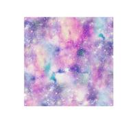Benjamin Tate Design Starry Galaxy Print In Unicorn Colours Splash Back in Natural Benjamin Tate Design Natural