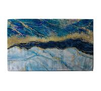 Benjamin Tate Design Stone Texture Stylish KitchenTowel in Blue Benjamin Tate Design Blue
