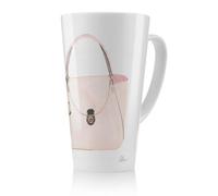 Benjamin Tate Design Sunny Bag Latte Mug, Stunning Designer Mug Fit For Any Home, Treat Yourself Or A Loved One