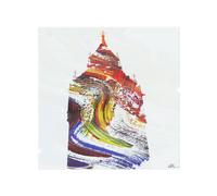 Benjamin Tate Design Swirly Ben Splash Back in Natural Benjamin Tate Design Natural