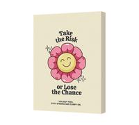 Benjamin Tate Design Take The Risk Or Lose The Chance Floral Canvas Art Print