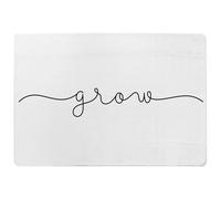 Benjamin Tate Design Text Glow Designer Rug in Natural | Size: Large Benjamin Tate Design Natural Large