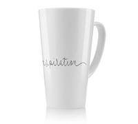 Benjamin Tate Design Text Inspiration Designer Latte Mug, Stunning Designer Mug Fit For Any Home, Treat Yourself Or A Loved One