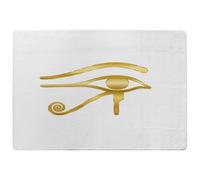 Benjamin Tate Design The Eye Of Horus Rug in Natural | Size: Large Benjamin Tate Design Natural Large
