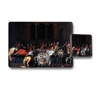 Benjamin Tate Design The Last Supper Placemats And Coaster Set Art Reproduction