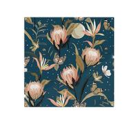 Benjamin Tate Design The Moon Butterflies & Flowers Splash Back in Natural Benjamin Tate Design Natural