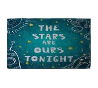 Benjamin Tate Design The Stars Are Ours Tonight Soft Bath Towel in Green Benjamin Tate Design Green