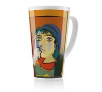 Benjamin Tate Design Thinking Woman Designer Latte Mug, Stunning Designer Mug Fit For Any Home, Treat Yourself Or A Loved One