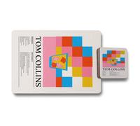 Benjamin Tate Design Tom Collins Designer Placemats And Coasters Set 12 Pieces 11 By 8 Inch