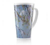Benjamin Tate Design Tree Branches Sky Latte Mug, Stunning Designer Mug Fit For Any Home, Treat Yourself Or A Loved One