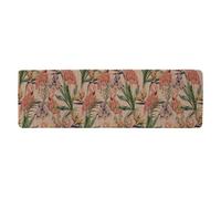 Benjamin Tate Design Tropical Flamingo Runner Special Soft Home Rug
