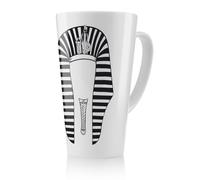 Benjamin Tate Design Tutankhamun Latte Mug in Natural | Size: 100 cm Benjamin Tate Design Natural 100 cm