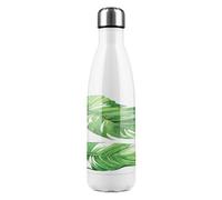 Benjamin Tate Design Twin Botanical Leaves Stainless Steel Bottle Designer Style