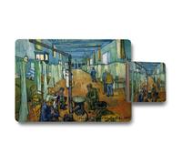 Benjamin Tate Design Van Gogh Hospital Ward In Arles Coaster And Placemat Set