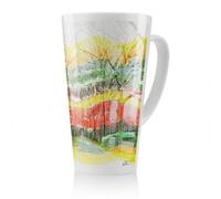 Benjamin Tate Design Vanishing Point Latte Mug, Stunning Designer Mug Fit For Any Home, Treat Yourself Or A Loved One