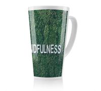 Benjamin Tate Design Wellness Mindfulness Designer Latte Mug in Natural | Size: 100 cm Benjamin Tate Design Natural 100 cm