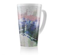 Benjamin Tate Design What A View Latte Mug in Natural | Size: 100 cm Benjamin Tate Design Natural 100 cm