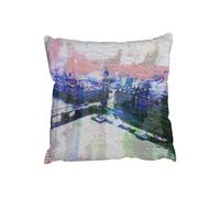 Benjamin Tate Design what a view (Outdoor Cushion) Benjamin Tate Design Multicolor