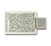 Benjamin Tate Design William Morris Willow Bough Placemat Coaster Set Willow Bough Collection Limited Edition