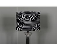 Benjamin Tate Design woodcut style on the subject of human soul ceiling lamp shade in Natural Benjamin Tate Design Natural