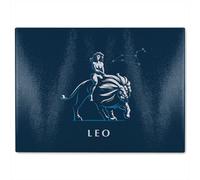 Benjamin Tate Design Zodiac Leo Dining Glass Chopping Boarddesigner Style