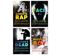 Benjamin Zephaniah Collection 4 Books Set (Gangsta Rap, Face, Teacher's Dead & Refugee Boy)