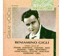 Benjamino Gigli - Great Voices - Benjamino Gigli