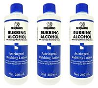 BENJAMINS RUBBING ALCOHOL 70% ISOPROPYL/ASTRINGENT/RUBBING ALCOHOL 3 X 250ml