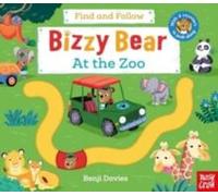 Benji Davies Bizzy Bear: Find & Follow At the Zoo Hardcover Book Benji Davies Multicolor