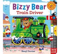 Benji Davies Bizzy Bear: Train Driver Book Benji Davies Multicolor