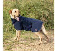 Benji & Flo Classic Drying Dog Robe - Large · Navy