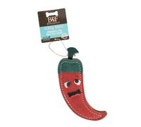 Benji & Flo Crazy Faces Dog Toys, Jalapeno the Red Hot Chilli
