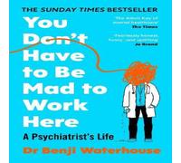 Benji Waterhouse You Don't Have to Be Mad to Work Here Paperback Book in White Benji Waterhouse White