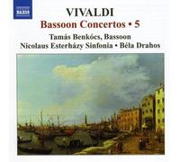 Benkocs:N E Sinfonia:Drahos - VIVALDI: BASSOON CONCERTOS VOL. 5