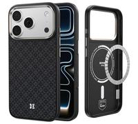 BENKS for iPhone 17 Pro Max Case with MagSafe, Military Grade Shockproof with Camera Control Button, 600D Aramid Fiber, Magnetic Protective for iPhone 17 Pro Max Case Cover, ArmorGrid ArmorPro